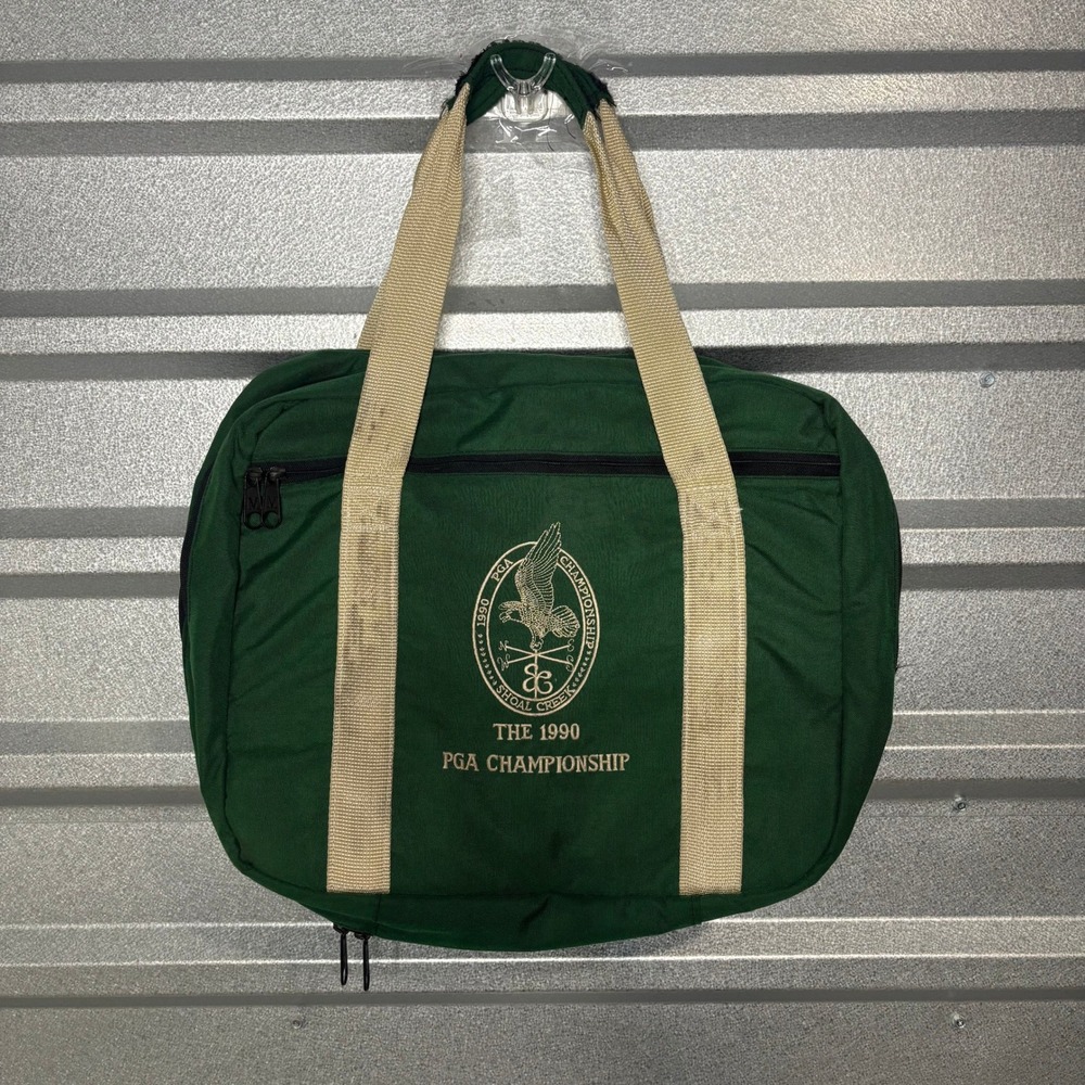 Vintage 1990 PGA Championship Shoal Creek Green Travel Bag
